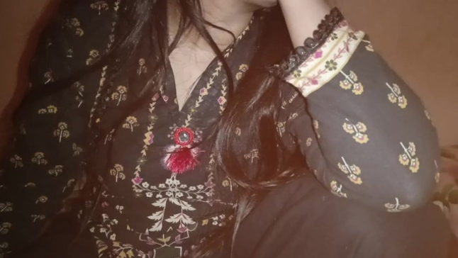 Desi Brit Bhabi and Indian Mature Bhabi share a inhale and share their taut fuck-holes