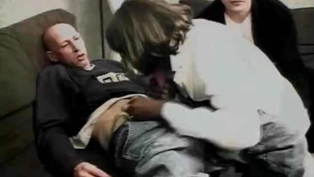 Pascal OP nails his ebony nurse's tight ass in interracial doggy-style action