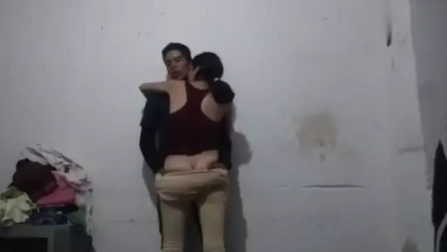 Hot babe with giant booty having dirty sex with her dude