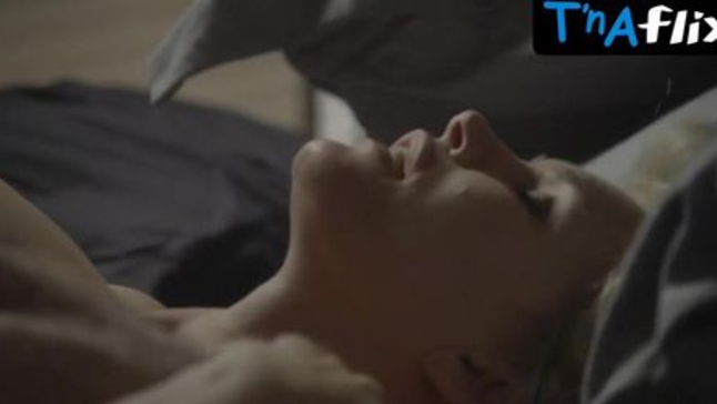 Natasha Henstridge & her man get hot and heavy with her big tits & nipples