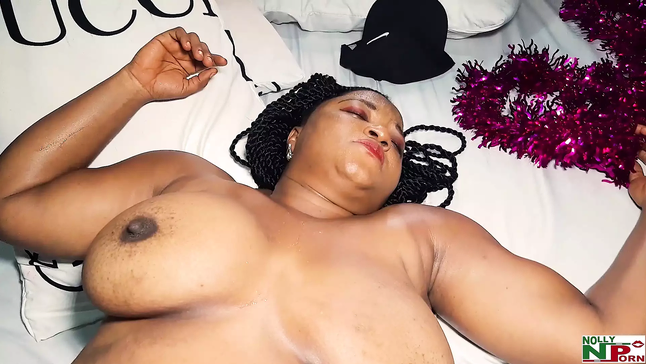 Annyms heads horny on a big black cock during a romantic holiday bang-out