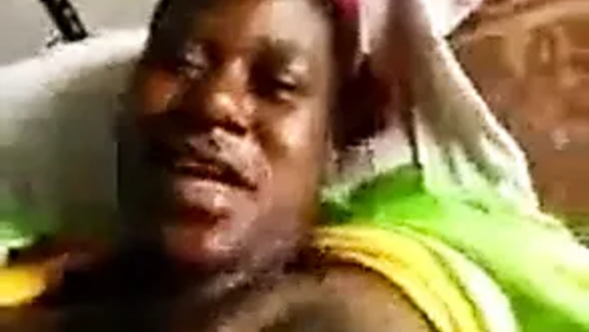 Messing around with the housemaid - Uganda - See through and pussy play!