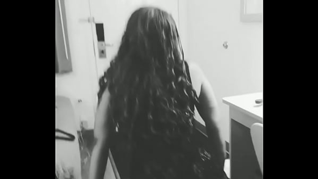 Watch this Ethiopian babe twerk her twat and bounce her bum